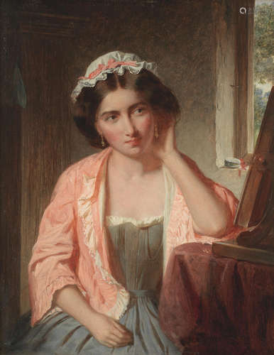 The new earrings William James Grant(British, 1829-1866)