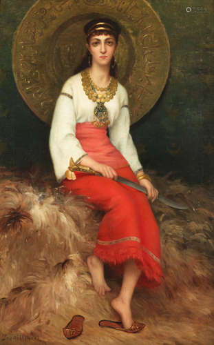 Jeune Orientale Paul Désiré Trouillebert(French, 1831-1900)