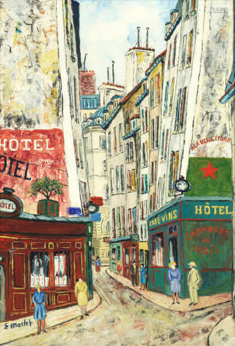 Rue de la belle étoile Elisée Maclet(French, 1881-1962)