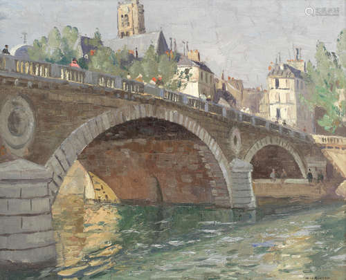 Pont au Change, Paris Sir John William Ashton(Australian, 1881-1963)