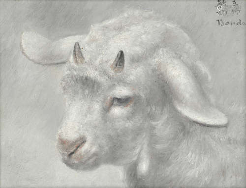 Study of a kid goat Toshio Bando(Japanese, 1895-1973)