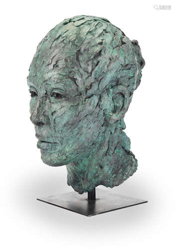 Large Malay Girl II 120 x 62 x 92cm (47 1/4 x 24 7/16 x 36 1/4in). Lionel Smit(South African, born 1982)