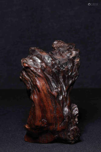NATURALISTIC WOOD ROOT CARVED FIGURE