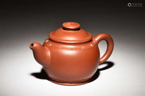 YIXING ZISHA 'BAGUA' TEAPOT