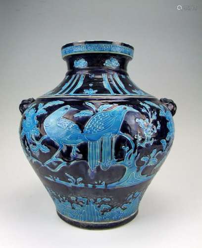 A Fahua Ming Porcelain Jar