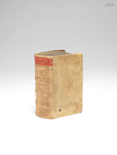 Theatrum anatomicum.  Frankfurt: [de Bry, 1600, Appendix and] Matthew Becker, 1605. BAUHINUS, CASPAR. 1560-1624.