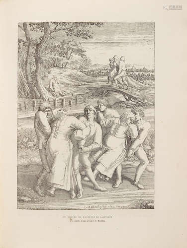 Les démoniaques dans l' art. Paris: Adrian Delahaye & Emile Lecrosnier, 1887. CHARCOT, JEAN-MARTIN. 1825-1893; and PAUL RICHER. 1849-1933.