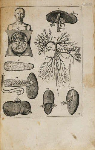 A Sure Guide, or the Best and Nearest Way to Physick and Chyrurgery....  London: Peter Cole, 1657. RIOLAN, JEAN. 1577-1657.