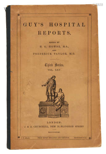Inquiries into Human Faculty and its Development.  London: MacMillan & Co., 1883.  GALTON, FRANCIS. 1822-1911.
