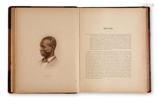 Photographic Illustrations of Skin Diseases. New York: E.B. Treat, 1800. FOX, GEORGE HENRY. 1846-1937.