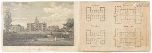 Group of 5 publications, one with manuscript additions, comprising: NEW YORK HOSPITAL.