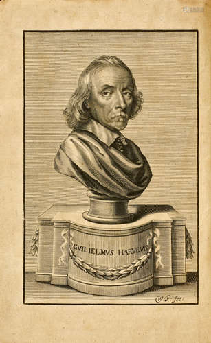 Anatomical Exercitations, concerning the Generation of Living Creatures. London: James Young for Octavian Pulleyn, 1653. HARVEY, WILLIAM. 1578-1657.