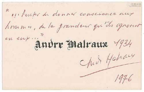 Andre Malraux