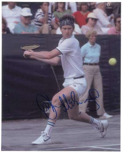 Roger Federer and John McEnroe