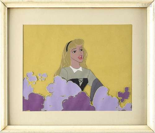 Princess Aurora production cel from Sleeping Beauty