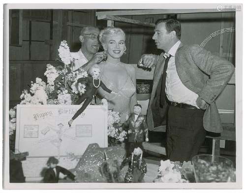 Marilyn Monroe, George Cukor, and Yves Montand