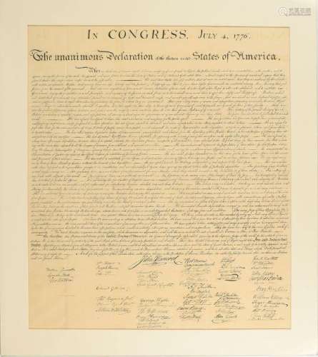 Declaration of Independence Force Print