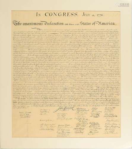 Declaration of Independence Force Print