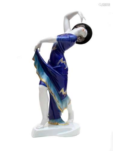 ROSENTHAL PORCELAIN SPANISH DANCER GUSTAV OPPEL