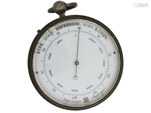 WWI RUSSIAN ALTIMETER, COMPASS AND THERMOMETER