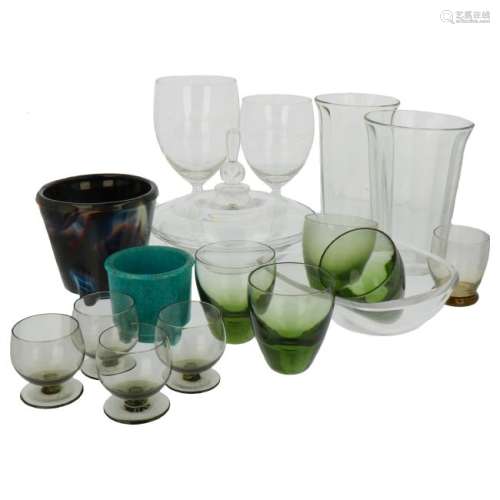 Glassware among others A.D. Copier, Leerdam
