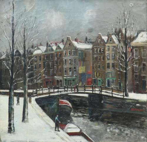 Dutch School, 20th Century, oil on canvas.