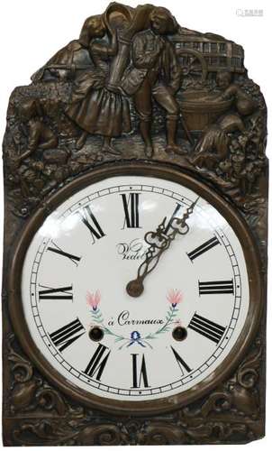 Comtoise clock.