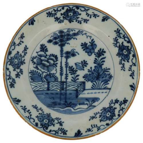 Decorated plate.