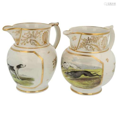 (2x) Cider jugs.