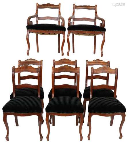 (8x) Dining chairs.