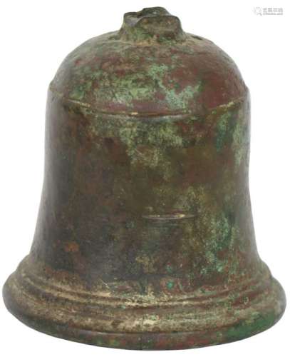 Antique bronze bell.