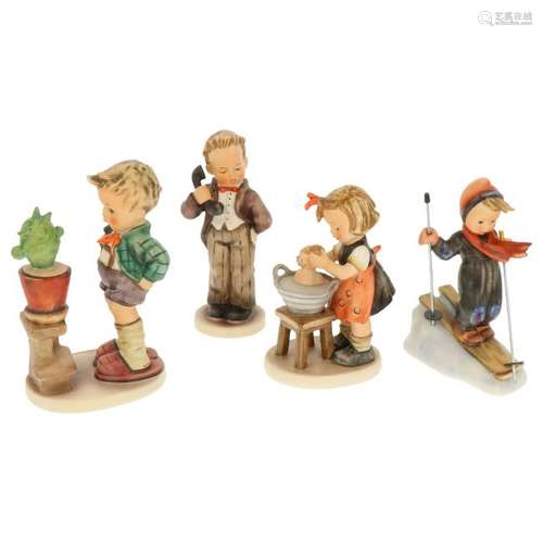 (4x) Hummel figurines.