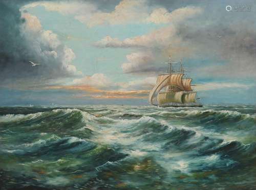 A van Wissen', 20th Century, oil on canvas.