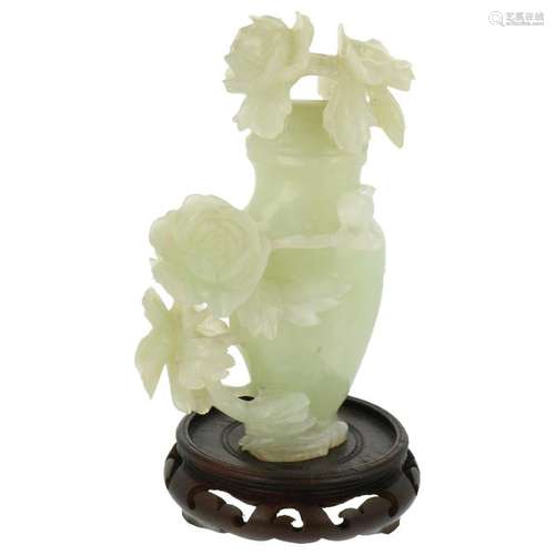 Jade sculpture.