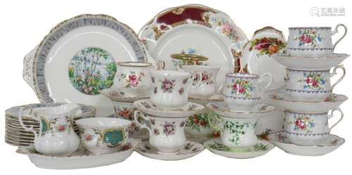 Lot mainly Royal Albert.