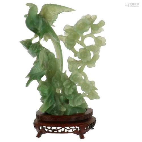 Jade sculpture.