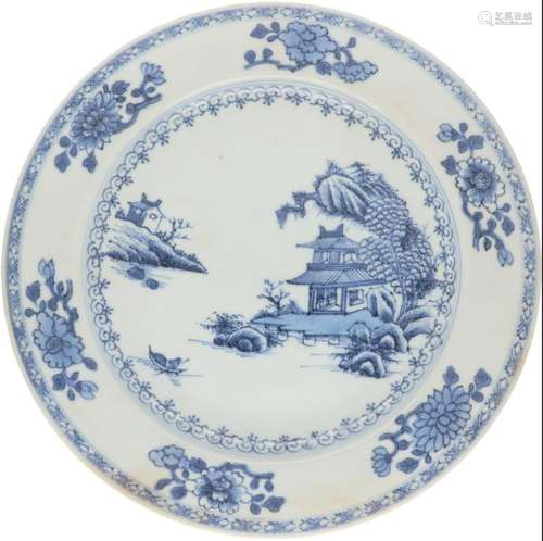 Porcelain plate.