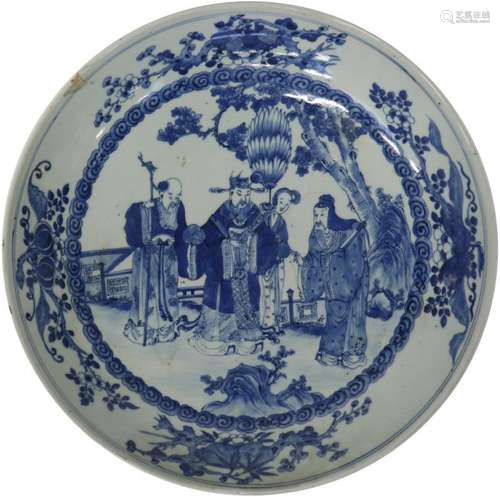 Decorated plate.