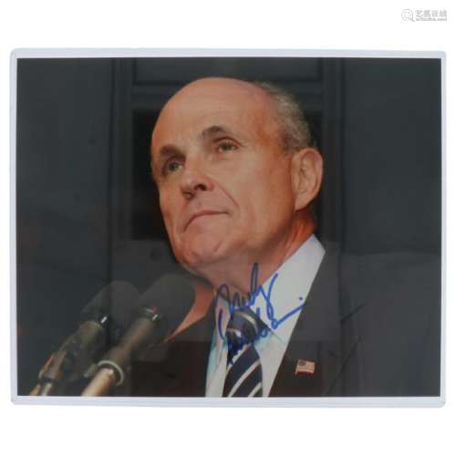 Rudy Giuliani (mayor of New York times 9/11).