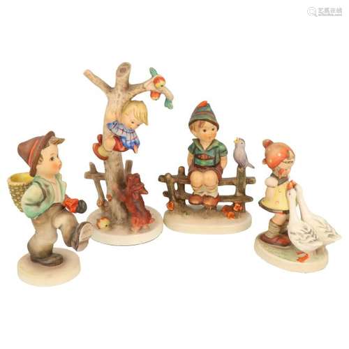 (4x) Piece lot of Hummel figurines