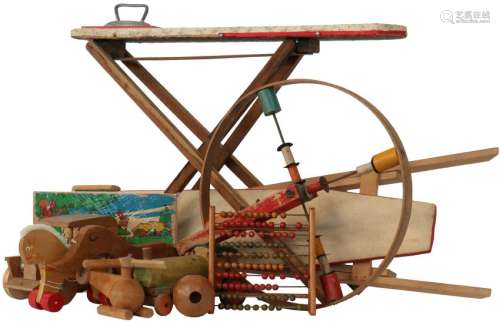 Lot Wooden toys.