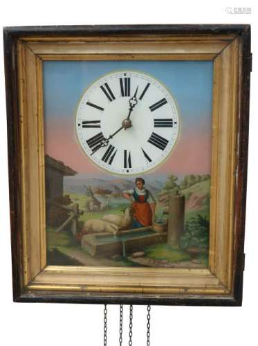 Painting clock.