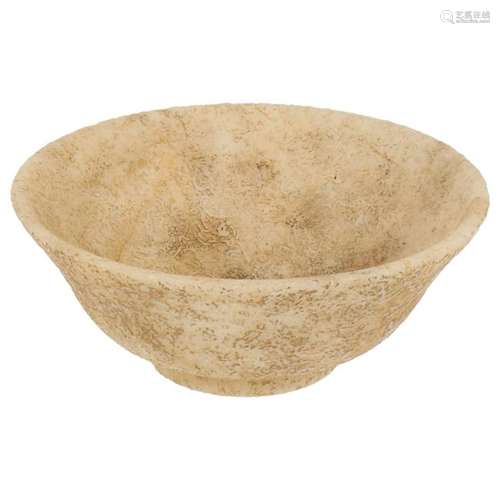 Stone bowl.