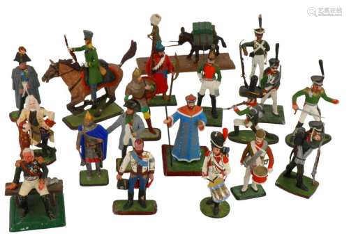 (19) -Piece collection of molded miniatures Niena