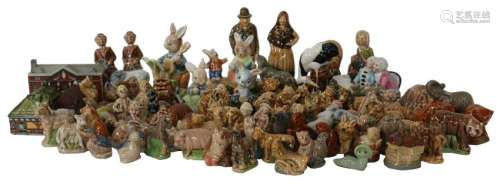 Collection of Wade porcelain animals