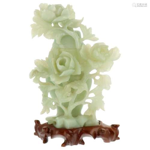 Jade sculpture.