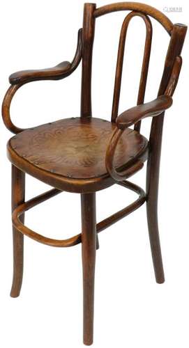 Thonet high kidschair.