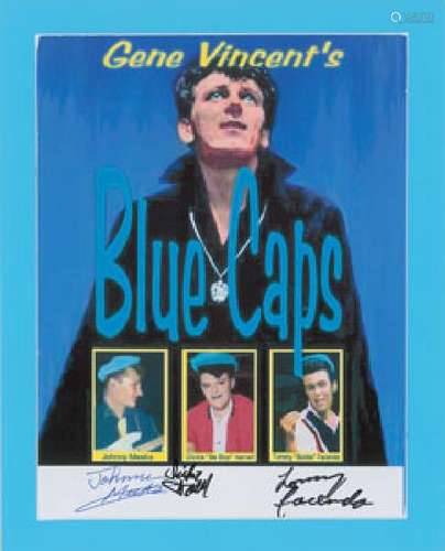 Gene Vincent and His Blue Caps Signatures