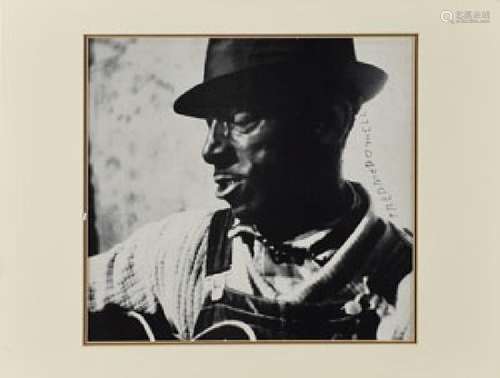 Mississippi Fred McDowell Signed Photograph