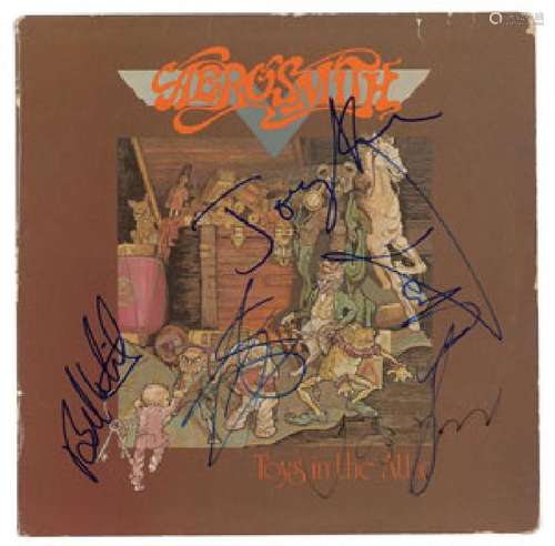 Aerosmith Signed Album